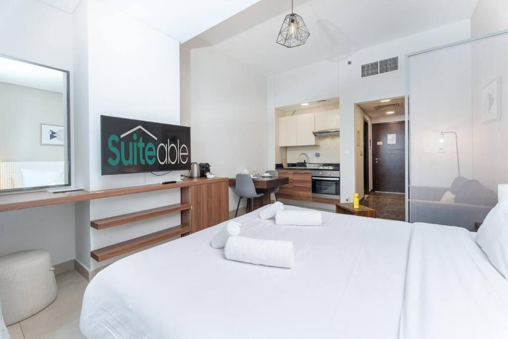 Cozy Studio In Sparkle Tower Jbr By Suiteable Dubaj Exteriér fotografie