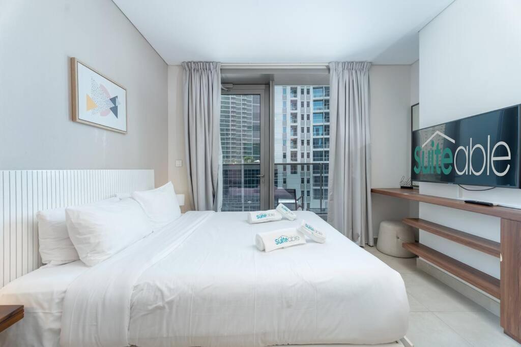 Cozy Studio In Sparkle Tower Jbr By Suiteable Dubaj Exteriér fotografie
