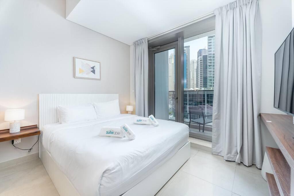 Cozy Studio In Sparkle Tower Jbr By Suiteable Dubaj Exteriér fotografie